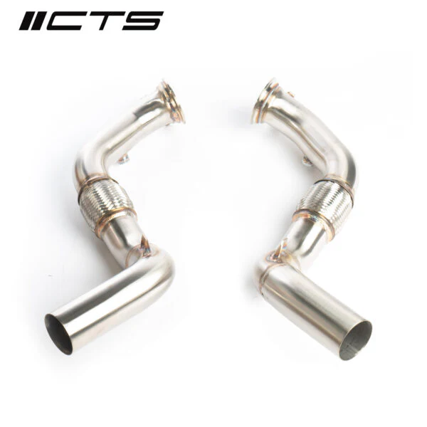 CTS Turbo RACE DOWNPIPE SET for BMW F85 X5M S63 & BMW F86 X6M S63 (2014-2019)