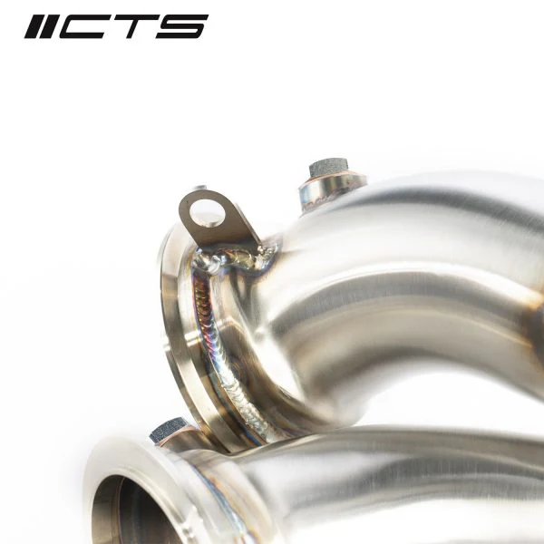 CTS Turbo RACE DOWNPIPE SET for BMW F85 X5M S63 & BMW F86 X6M S63 (2014-2019) - Image 4