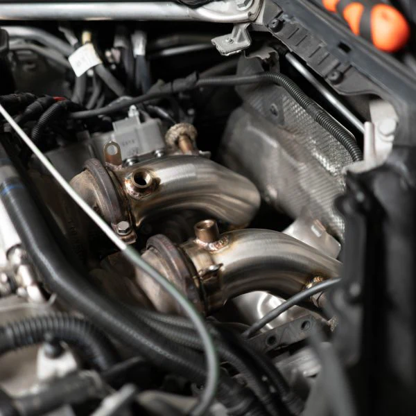 CTS Turbo RACE DOWNPIPE SET for BMW F85 X5M S63 & BMW F86 X6M S63 (2014-2019) - Image 6