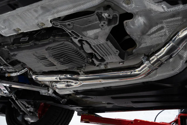 MAD BMW G8x M3 M4 S58 Resonated or Non-Resonated Single Midpipe (Brace Included) - Image 6
