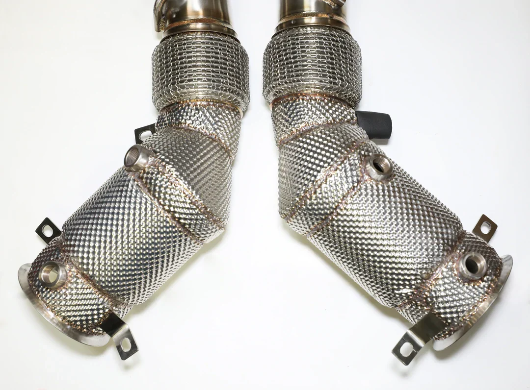MCLAREN 600LT 650S STAINLESS STEEL CATLESS DOWNPIPES - Image 2