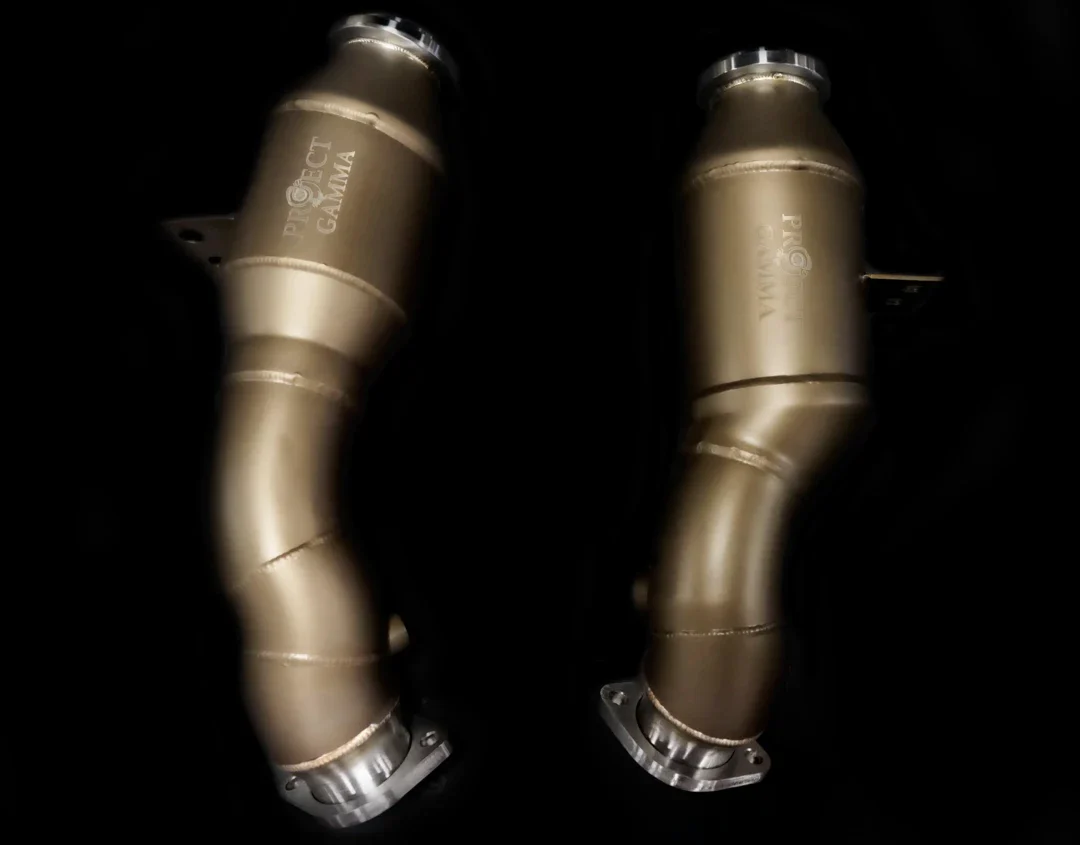 Mercedes-Benz C43, E43, C400/C450, E400/E450 Catless Downpipes - Image 4